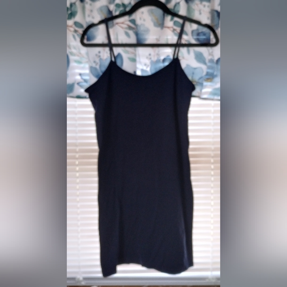 Navy Blue Shapewear Slip Plus Size